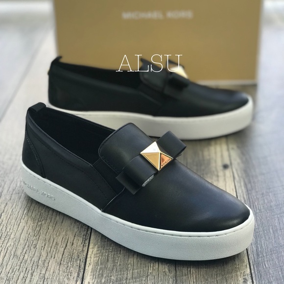 Michael Kors Shoes - Michael Kors Aliza Slip On Black W AUTHENTIC